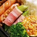 saalalan's cooksnap of when they made お弁当にスナップえんどうのベーコン巻き.