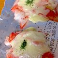 かにゃにゃmama's cooksnap of when they made お弁当に♡かにかまマヨチー.