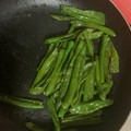 beagle-m's cooksnap of when they made ししとうのにんにくバター炒め.