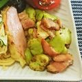 虹色♪︎ちゅーりっぷ's cooksnap of when they made そら豆とベ−コンのにんにく炒め.