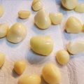 真珠☆★'s cooksnap of when they made にんにくの切り方.