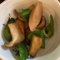taya穂's cooksnap of when they made お弁当に♡エリンギとピーマンのピリ辛炒め.