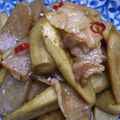  さくらのキッチン's cooksnap of when they made 豚バラ肉とこんにゃくと牛蒡うま味炒め.