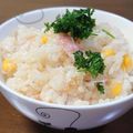 三蔵801's cooksnap of when they made 簡単★トウモロコシと玉ねぎの炊き込みご飯.