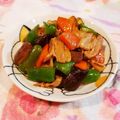 Richland☆Y's cooksnap of when they made 豚の野菜たっぷり黒酢炒め.