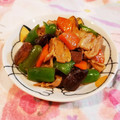 Richland☆Y's cooksnap of when they made 豚の野菜たっぷり黒酢炒め.