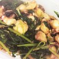 1男4女のママ's cooksnap of when they made タコの大葉炒め.