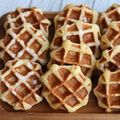 ホイッパーなぺ子's cooksnap of when they made 衝撃★超濃厚リッチなベルギーワッフル♪.