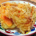 machi5111's cooksnap of when they made 玉ねぎとにんじんのかきあげ.