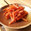 あきづきゆずりは's cooksnap of when they made にんじんのきんぴら.