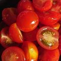 kam嫁's cooksnap of when they made 簡単トマトマリネ風　大量消費.