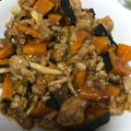みー３２'s cooksnap of when they made かぼちゃと豚肉の甘辛玉ねぎダレ炒め.