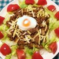 みしゅぽん's cooksnap of when they made カレー粉で作るタコライス♪.