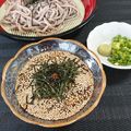 プニのふ04's cooksnap of when they made ラー油to海苔ゴマが決めてnoざる蕎麦.