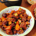 AyakoOOOOO's cooksnap of when they made 牛肉のウエスタン風★神戸学校給食.