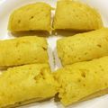 黒ねこ★'s cooksnap of when they made 離乳食☆HMで簡単☆かぼちゃ蒸しパン.