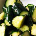 かおるうさぎ's cooksnap of when they made ☆ごま油でやみつき胡瓜☆.