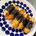 peko628's cooksnap of when they made 簡単＊ささ身の海苔巻きマヨポン炒め.