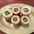 こつゆ514's cooksnap of when they made キャラ弁の脇役に♫2分茹でるオクラちくわ.