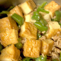 クックOIWQTH☆'s cooksnap of when they made 簡単！ひき肉と厚揚げのカレー粉炒め♡.