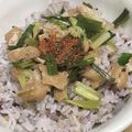 ひとはるまま's cooksnap of when they made ランチ☆時短♪簡単♪葱と油揚げ☆きつね丼.