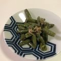 papikun's cooksnap of when they made ❋5分調理☆インゲンのアンチョビ炒め.