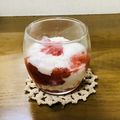 mikuri_y's cooksnap of when they made 簡単！苺のパンナコッタ.