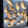 **saki**'s cooksnap of when they made バター少なめ！サクサククッキー♡.