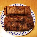 クックDX592G☆'s cooksnap of when they made ホケミでバナナ&チョコケーキ.