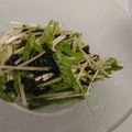 Spammusubi's cooksnap of when they made 包丁いらず☆簡単水菜サラダ.
