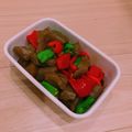 おんたま！'s cooksnap of when they made こんにゃくとパプリカしし唐のピリ辛炒め.