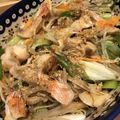 mari*'s cooksnap of when they made たっぷりもやしと白身魚の中華蒸し.