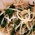 しょすけ's cooksnap of when they made 春菊ともやしのナムル.