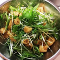 ♬あじさいのレシピ♬'s cooksnap of when they made 水菜と油揚げのサラダ.