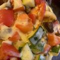 MOT57☆'s cooksnap of when they made しらすトマト椎茸のチーズ焼き☆.