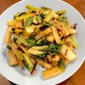 ぷーさん's cooksnap of when they made 副菜に☆長芋としいたけのバター醤油炒め.