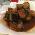 YUーKO's cooksnap of when they made ナス&鶏肉&エリンギの黄金比の味噌炒め.
