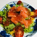 ｂｅｒｒｙ＋'s cooksnap of when they made 鮭いくらの洋風親子カルパッチョ.