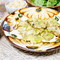 makichihua's cooksnap of when they made 枝豆ととうもろこしのチヂミ.