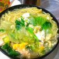 ユーロン's cooksnap of when they made レタスと卵のとろみ生姜ラーメン.