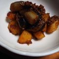 ぷくぷくmam's cooksnap of when they made 合挽き肉の茄子とじゃがいもの味噌炒め.