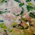 クックM99KLE☆'s cooksnap of when they made 青梗菜と豚肉のクリーム煮.