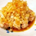 こつぶこびとちゃん's cooksnap of when they made たっぷり甘酢ネギソースのチキンソテー.
