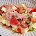 かなぽん☆☆'s cooksnap of when they made 生ハムトマトモッツァレラサラダ.
