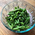 栗丸うさぎ's cooksnap of when they made インゲン♬黒胡麻和え.