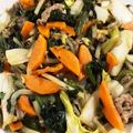 ☆なみへい's cooksnap of when they made 牛肉と白菜のオイスターソース味噌炒め♪.