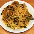 すらいとえあ's cooksnap of when they made 豚キムチパスタ.