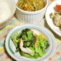 mmameco's cooksnap of when they made こん２流　小松菜を炒めましょ♪～.