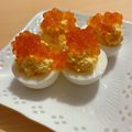 nwmv's cooksnap of when they made ゆで卵とクリームチーズの前菜.