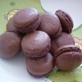 ぶぅと's cooksnap of when they made チョコレートマカロン♪.